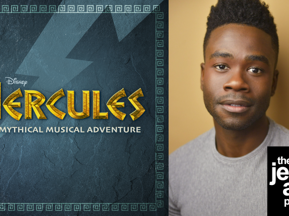 Hercules poster and Bradley Gibson headshot
