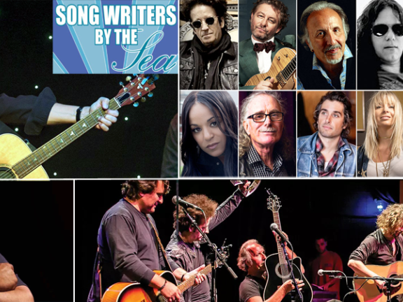 Songwriters by the Sea performers in a collage